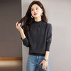 年轻妈妈羊毛衫100纯羊毛中领打底衫厚内搭CC-52-YM863 商品缩略图3
