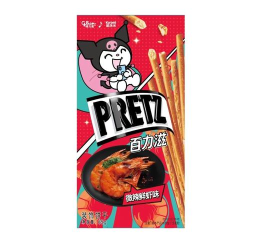 格力高双层百力滋微辣虾味65g 商品图0