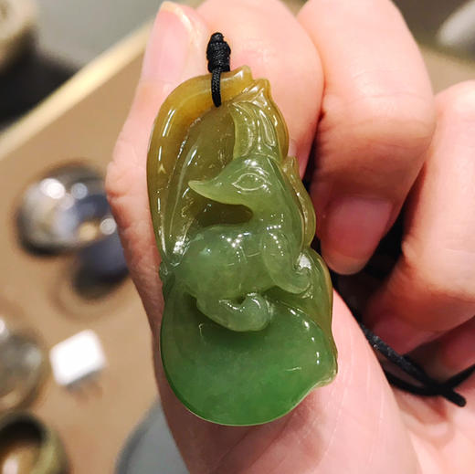 黄加绿萌萌九尾狐〔红山狐〕 商品图0