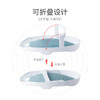 【婴儿仿生折叠浴床 柔软舒适 安全防滑】吉佧婴儿浴网婴儿洗澡神器婴儿洗澡躺托浴架宝宝洗澡座椅儿童浴床 商品缩略图3