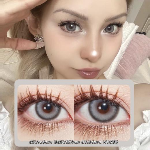Claire Color奶灰冻冻 14.5mm(着色13.7mm) 0-1000度(无525/575) 韩产进口 年抛 ClaireColor 商品图0