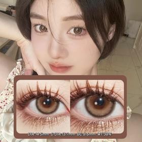 Claire Color奶棕冻冻 14.5mm(着色13.7mm) 0-1000度(无525/575) 韩产进口 年抛 ClaireColor