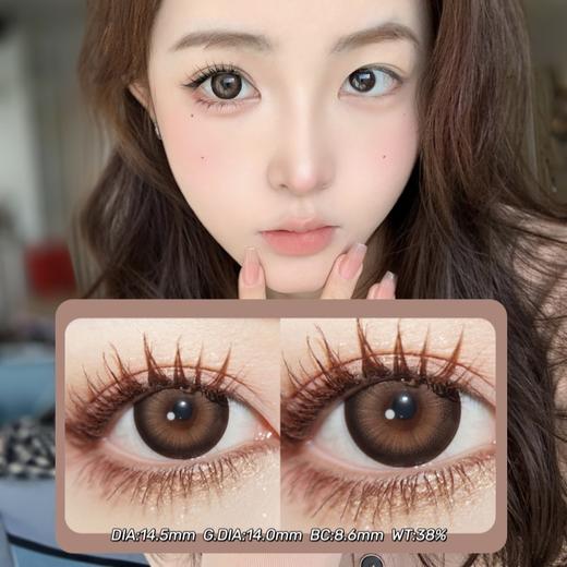 Doragina加州甜心 14.5mm(着色14.0mm) 0-1000度(无525/575) 韩产进口 年抛 商品图0