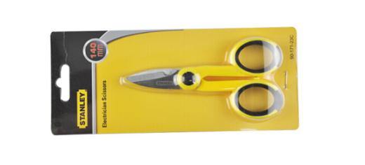 史丹利双色柄电工剪刀140mm 商品图2