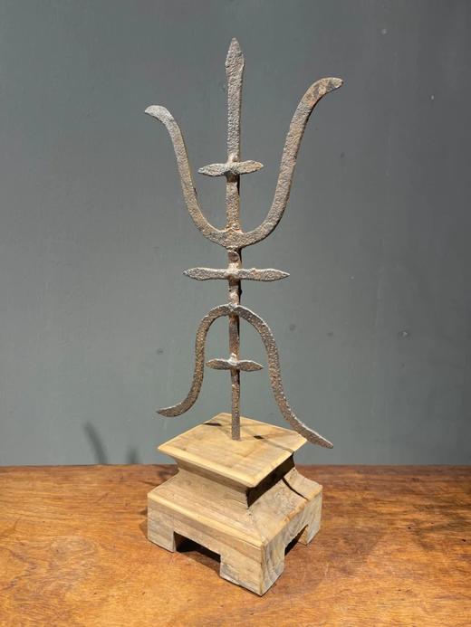 ”壽”字型铁质烛台，顺丰包邮 商品图5