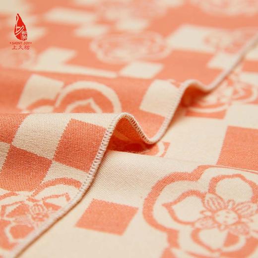 SAINTJOY/上久楷 丝羊绒长巾 围巾  柿事如意 CJS22033-2 商品图5
