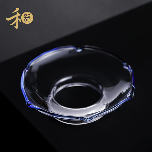 禾器晶彩沁莲盖碗180ml 新品耐热玻璃盖碗单个三才茶碗不烫手沏茶泡茶杯功夫茶具沁莲 商品图7