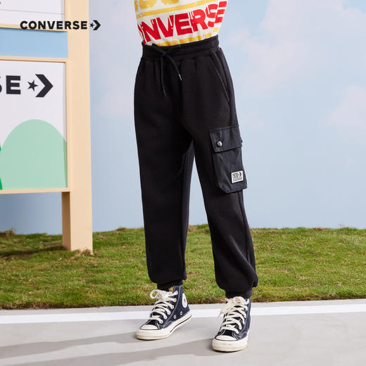 CONVERSE 春 大童小童 长裤 CNVB-KN-D600 商品图0