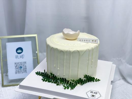 鸡蛋壳蜡烛生日蛋糕 商品图1