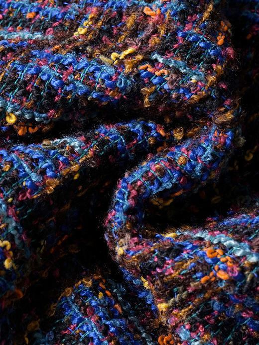 剩L/XL 米思阳2024秋季新款知性优雅宽松短外套气质通勤单排扣上衣女4103 商品图3