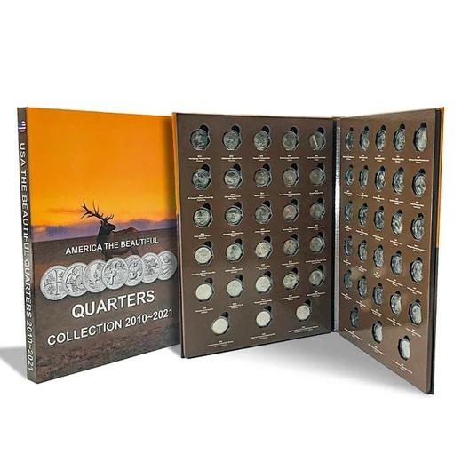 美国国家公园纪念币56枚大全套 精装收藏册 商品图1