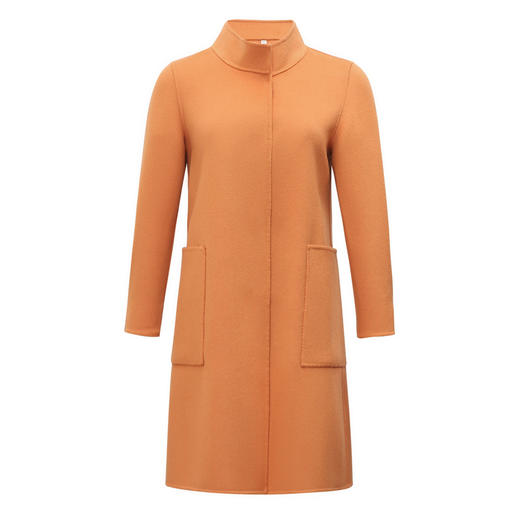 HXX SD2905双面羊绒大衣洋气立领宽松羊毛呢外套 商品图4