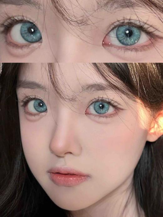 【月抛】印度女王蓝 summerbaby  | 大直径14.5mm 着色14.1mm 有挡瞳风险，介意慎拍 商品图4