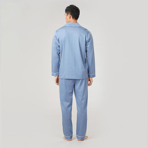 都市丽人无尘棉单面薄长袖家居服睡衣新年本命年红品FH30A6 商品图10