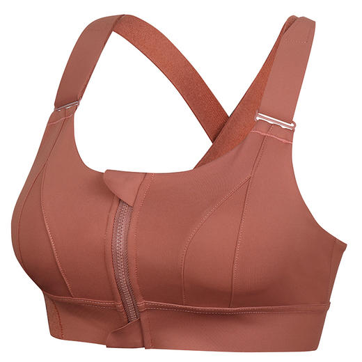 跃牌（呗咪纷纷系列）大码交叉美背魔术贴运动内衣 魔术贴文胸 商品图4