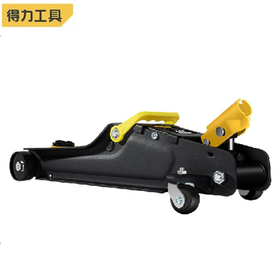 得力单泵卧式低位千斤顶2.5T（DQ-WD2.5T380）