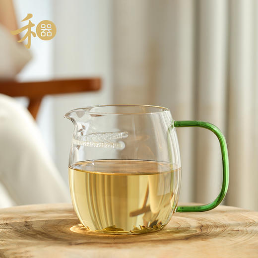 禾器 晶彩澄然煮茶器   高硼硅耐热玻璃大号公杯煮茶匀杯月牙过滤分茶器 商品图8