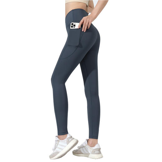 跃牌（呗咪纷纷系列）V腰无尴尬线健身裤女高腰提臀训练裤CK297 商品图5