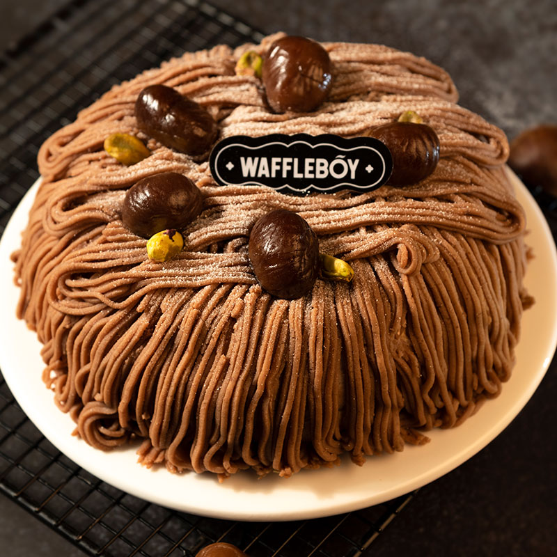 蒙布朗栗子蛋糕