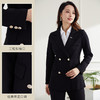 【上衣+裤子】罗蒙春秋款女式套装气质百搭通勤时尚西服套装两件套女 商品缩略图3