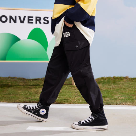 CONVERSE 春 大童小童婴童 长裤 CNVB-WP-D601 商品图3