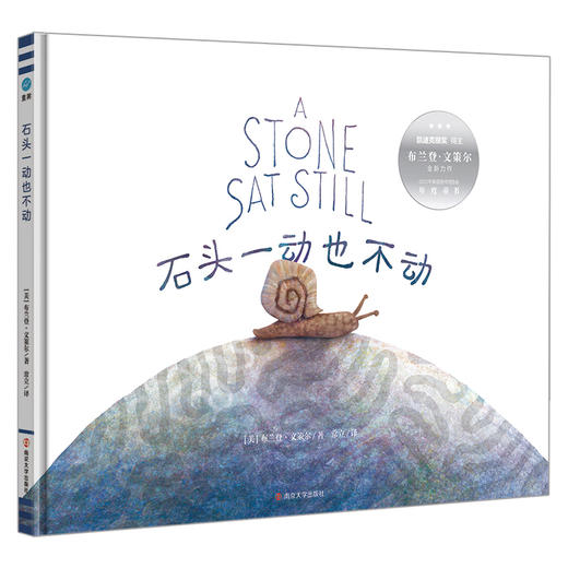 石头一动也不动3-6岁绘本图画书 凯迪克获奖作品故事书 商品图0