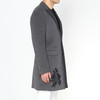 Marco Azzali 灰色羊毛混纺大衣 Y5105400 商品缩略图1