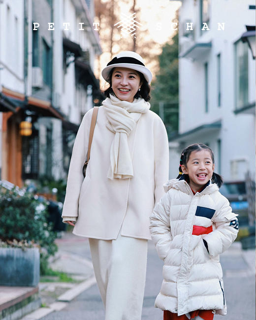 PETIT SCHAN小闪 CLO#169 soft cheese软奶酪 高端羊毛羊绒双面呢外套毛呢大衣 商品图3