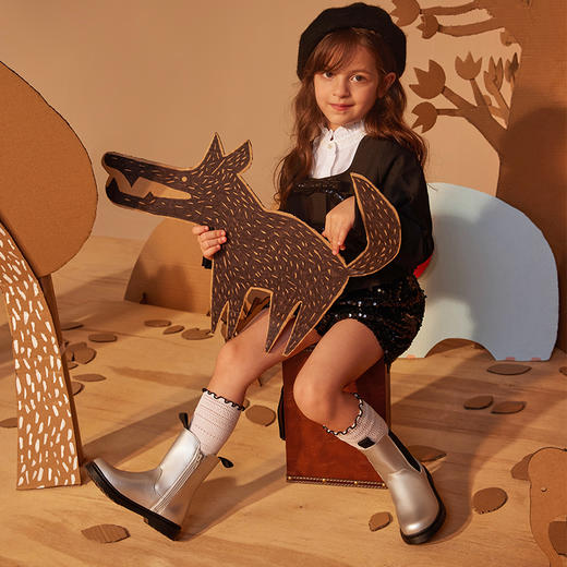 LW甜飒酷GRIL烟筒靴 商品图6