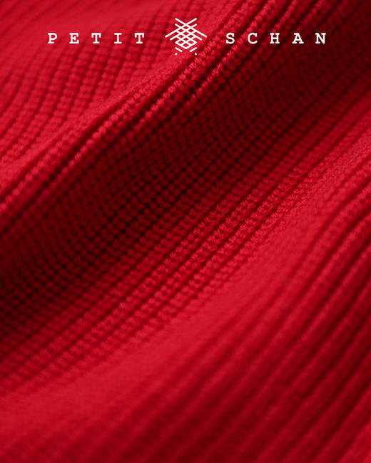 PETIT SCHAN小闪 CLO#126 dawn 曙色 超细美丽诺羊毛立领插肩袖全羊毛针织衫 商品图6