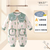 【可爱萌趣 保暖舒适】拜年服婴儿衣服新生儿夹棉连体衣宝宝秋冬季棉服外出服装哈衣爬爬 商品缩略图4