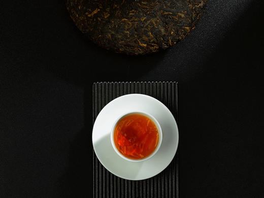 菜头商城 吉祥·年茶礼盒 有机古树纯料普洱熟茶（357克/饼） 商品图6