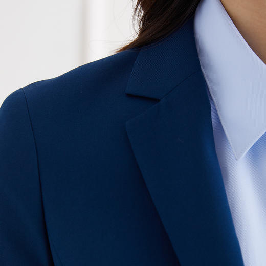 罗蒙春秋款小西装外套女士商务通勤休闲百搭修身显瘦一粒扣单西服上衣 商品图11