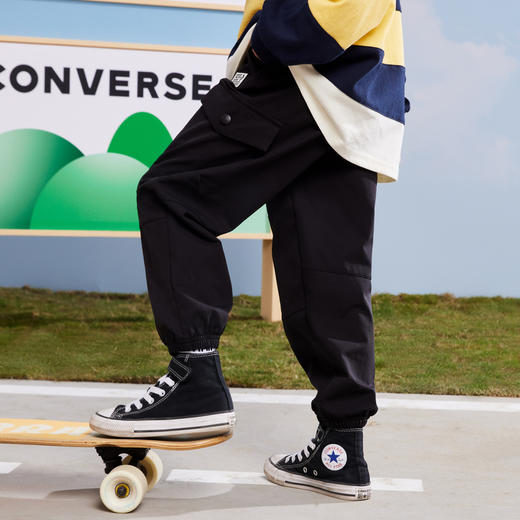 CONVERSE 春 大童小童婴童 长裤 CNVB-WP-D601 商品图4