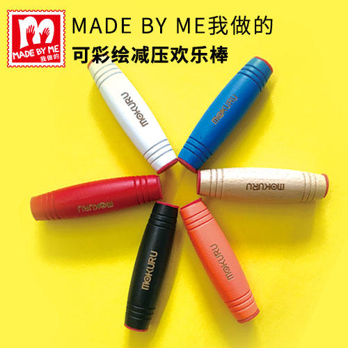 MOKURU木头棒棒桌面玩具游戏木制翻转棒解压棒减压新奇特益智玩具 商品图0