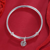 子佩集S9999银【福满平安】手镯【ZCN474Y】推拉 商品缩略图1