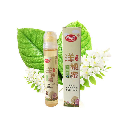 关山花 西柏坡特产便捷装洋槐蜜 130g×6瓶 休闲零食 商品图1