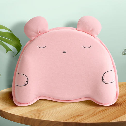 【健康芯 好睡眠】婴儿枕头定型枕宝宝新生儿儿童矫正头型小孩记忆棉安抚枕 商品图4