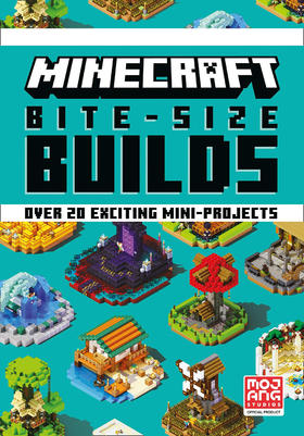 我的世界 20个迷你建筑 Minecraft官方指南 英文原版 Minecraft Bite-Size Builds: The original official