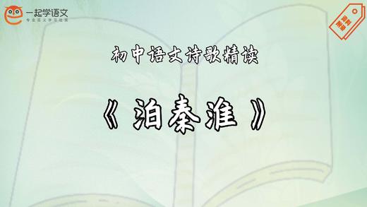 《泊秦淮》精读 商品图0