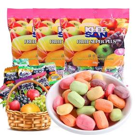 KLEE SAN果超软糖 500g 什锦水果味/马来西亚风味