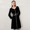 EITIE爱特爱春季新款大气显瘦通勤连衣裙A2307109 商品缩略图2