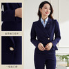 【上衣+裤子】罗蒙春秋款女式套装商务通勤气质大方西服套装女 商品缩略图3