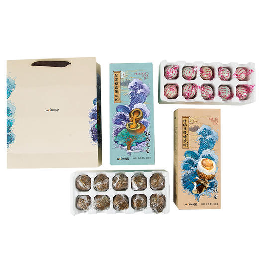 绿茶松花蛋+红泥咸蛋 礼盒 商品图4