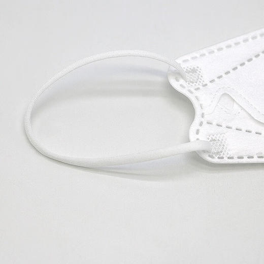 本良KN95防护口罩50枚入非独立款口罩立体防护口罩 白色 50枚/盒 商品图3