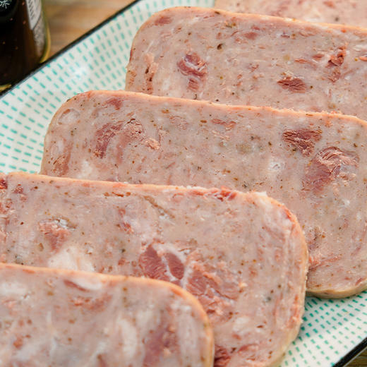 午餐肉罐头 | 90%肉含量多多 减盐配方高蛋白 大块肉粒看得见 多种口味 宠坏你的味蕾 商品图2