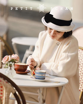 PETIT SCHAN小闪 CLO#169 soft cheese软奶酪 高端羊毛羊绒双面呢外套毛呢大衣