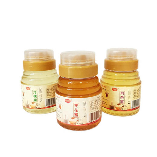 关山花 西柏坡三大名蜜 500g×3瓶 休闲零食 商品图0