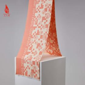 SAINTJOY/上久楷 丝羊绒长巾 围巾  柿事如意 CJS22033-2