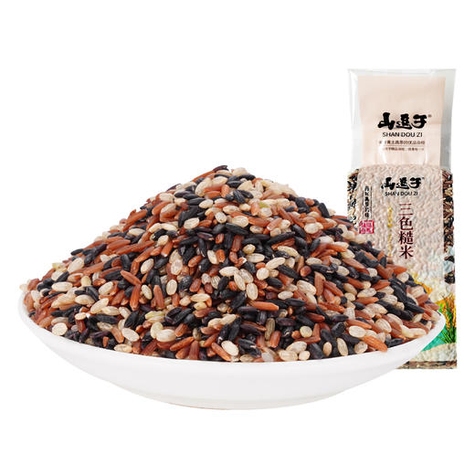 山逗子三色糙米500g*3袋 商品图1